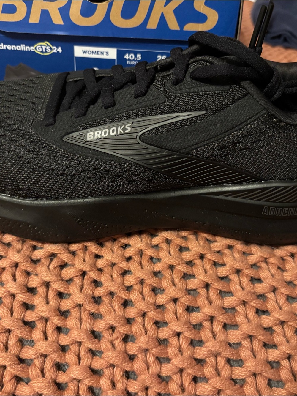 Brooks Women's Black Running Shoe with Grippy Outsole